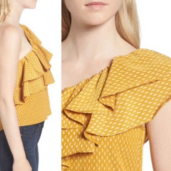 MISA Los Angeles Klea One-Shoulder Top - Picture 2 of 11